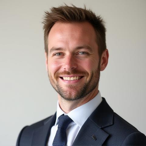 Portrett av Anders Mikkelsen, møbeldesigner