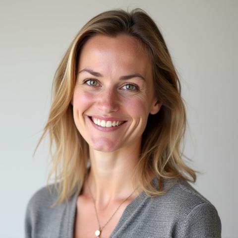Portrett av Ingrid Lindberg, interiørdesigner